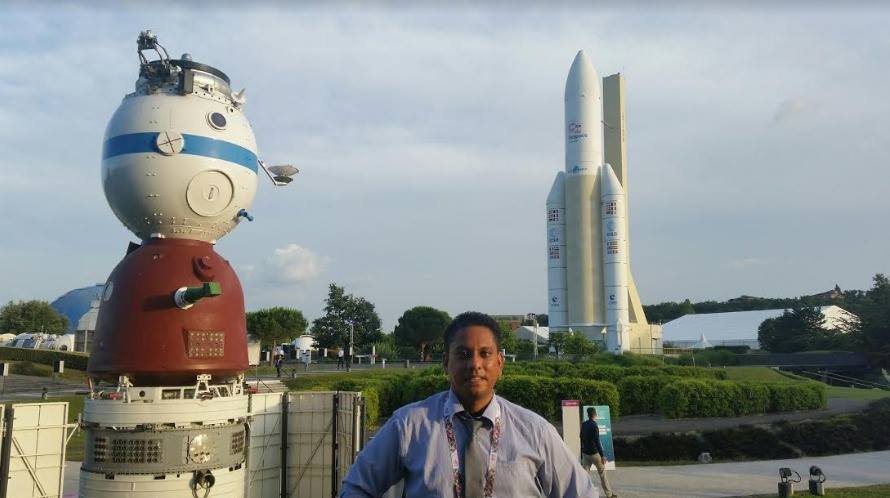 Independence-X Aerospace Izmir in Toulouse, France representing South East Asia for Space Technical Presentation.